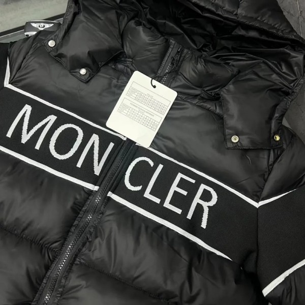 Moncler モンクレールハイブランドジャケット メンズ ダウンジャケット 中綿コート S-4XL 中長丈 フード付き 着脱可 アウター 厚手 防寒着 防風 通勤 通学 暖かい カジュアル おしゃれ ユニセックス 秋冬 秋服 冬服