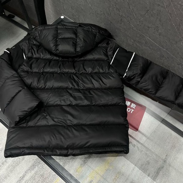 Moncler モンクレールハイブランドジャケット メンズ ダウンジャケット 中綿コート S-4XL 中長丈 フード付き 着脱可 アウター 厚手 防寒着 防風 通勤 通学 暖かい カジュアル おしゃれ ユニセックス 秋冬 秋服 冬服