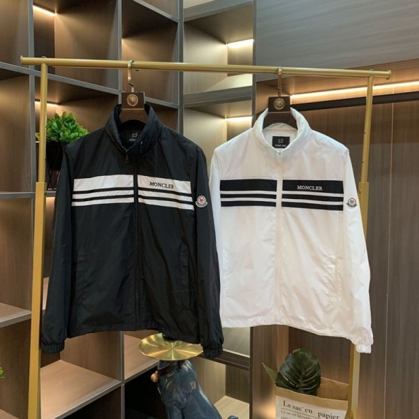ハイブランド Moncler モンクレールジャケット メンズ ウインドブレーカー 長袖 春秋用 アウター L~6XL マウンテンパーカー ジャンパー スタジャン 立ち襟 ブルゾン 防風 撥水 軽量 大きいサイズ カジュアル 男女兼用