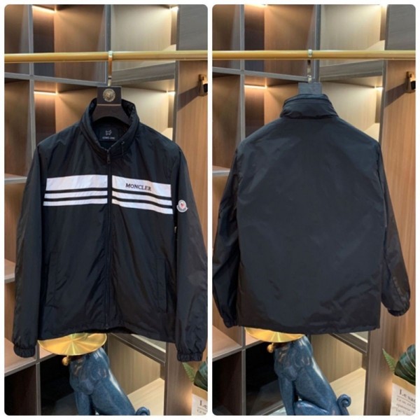 ハイブランド Moncler モンクレールジャケット メンズ ウインドブレーカー 長袖 春秋用 アウター L~6XL マウンテンパーカー ジャンパー スタジャン 立ち襟 ブルゾン 防風 撥水 軽量 大きいサイズ カジュアル 男女兼用