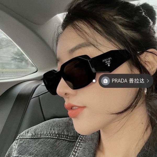 Prada プラダブランド韓国風サングラス uvカット男女 おしゃれ サングラス激安 小顔紫外線カット 偏光サングラス メガネメンズ レディースサングラスブランド 安い