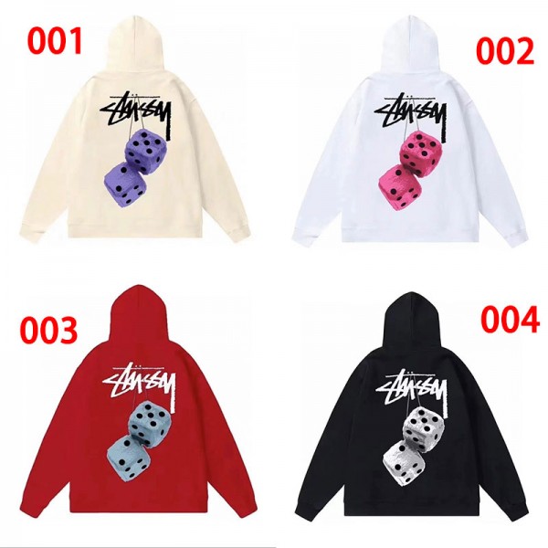 Stussy ステューシーハイブランドプルオーバーパーカー偽物スウェットハイブランド秋冬オーバーサイズパーカーブランドハイブランド秋冬服パーカーM - 3XL