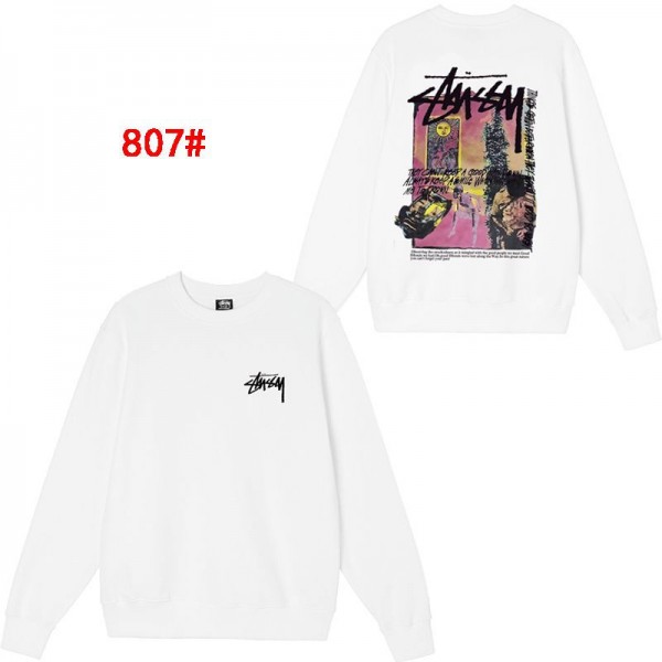 Stussy ステューシーハイブランドパーカー スポーツコート 秋 アウター メンズ 冬 メンズ カットソー 長袖 裏起毛 メンズ 春 メンズ トレーナー プルオーバー メンズ 春 パーカー メンズ派手パーカー M - 3XL