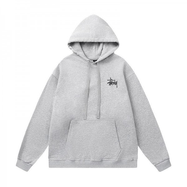 Stussy ステューシーハイブランドパーカー メンズ プルオーバー スウェットシャツ メンズ プリント柄 フード付き 秋服 S-XL ゆったり シンプル カジュアル 大きいサイズ 男女兼用 春秋冬