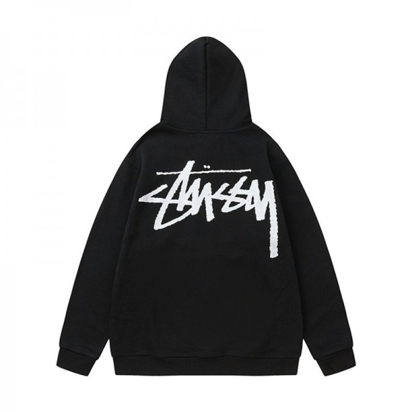 Stussy ステューシーブランドパーカー メンズ 秋服 秋冬服 裏起毛 トレーナー 大きいサイズ ゆったり カジュアル 流行り レディース フード付き スウェット 男女兼用 S-3XL