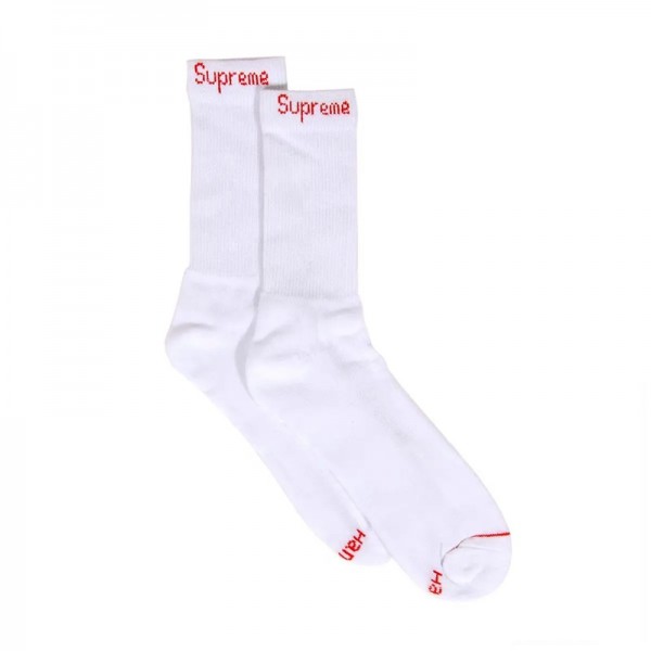 Supreme シュプリームレディース向け 靴下 かわいいコットン 靴下 メンズ 通気性上質な コットン ソックス くつしたブランドソックス 男女兼用 ファッション