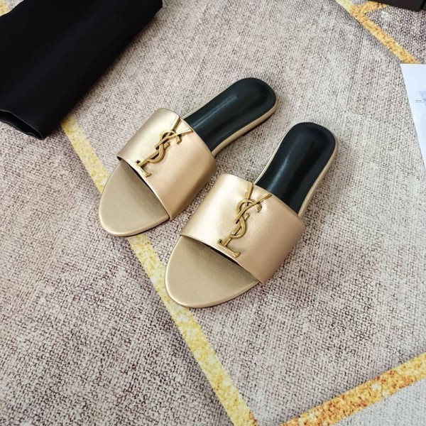 Ysl イブサンローランハイブランド ビーチサンダルブランド室外スリッパ シャワー ミュール ビーチスリッパ 夏用 涼しい 蒸れないサンダル素足レディース 225¬260CM 気質 スリッパ ペア カップル