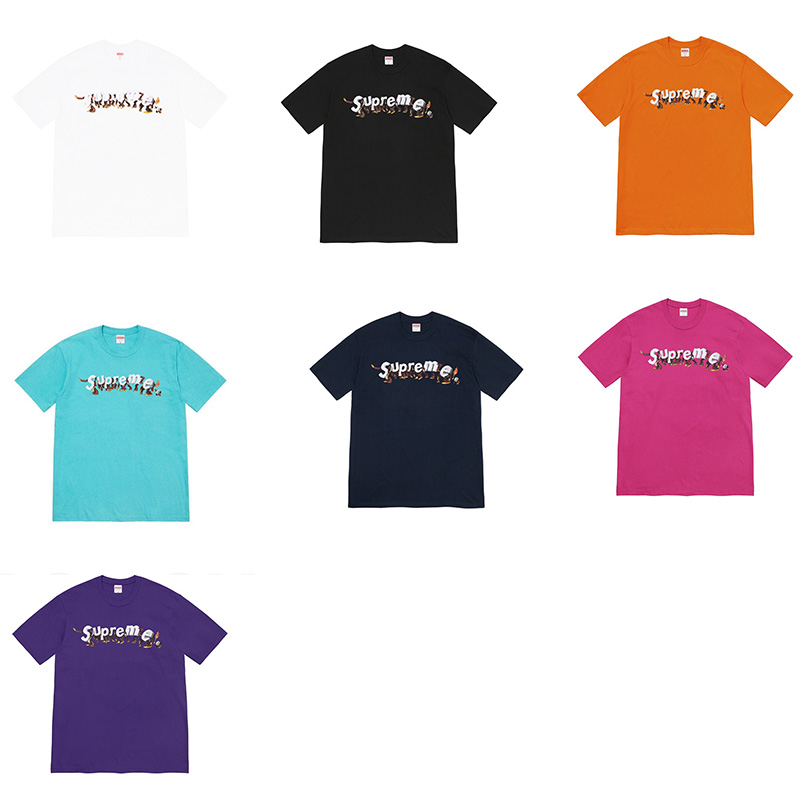 シュプリームブランドtシャツメンズストリート