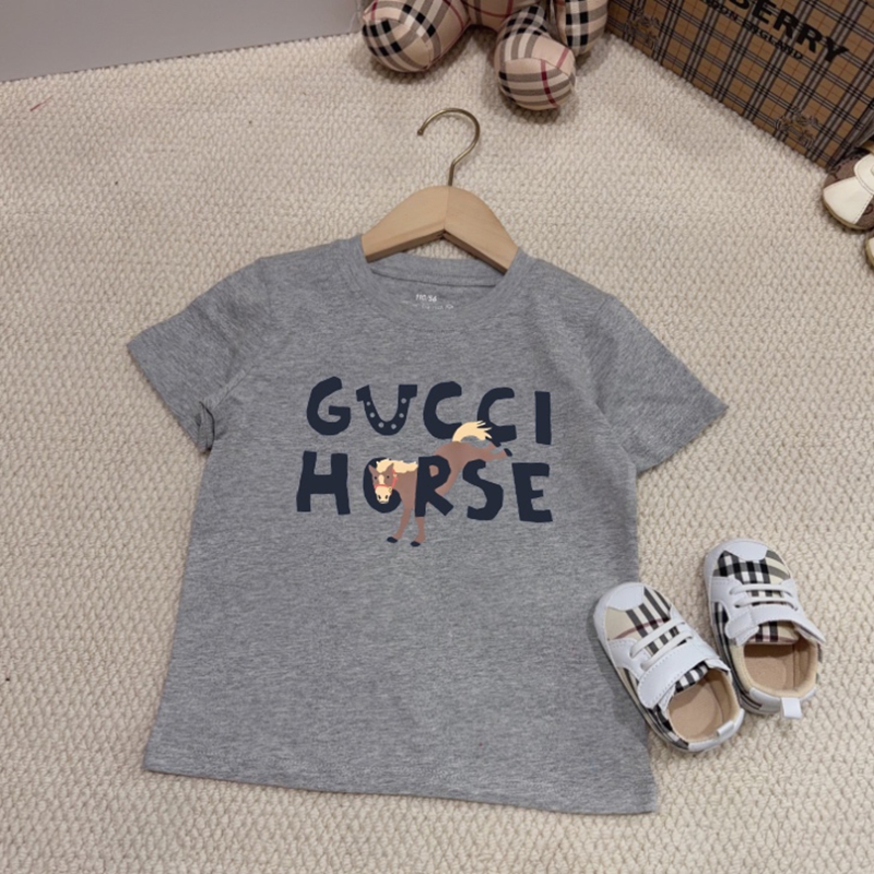 ハイブランドGucciキッズ半袖tシャツ