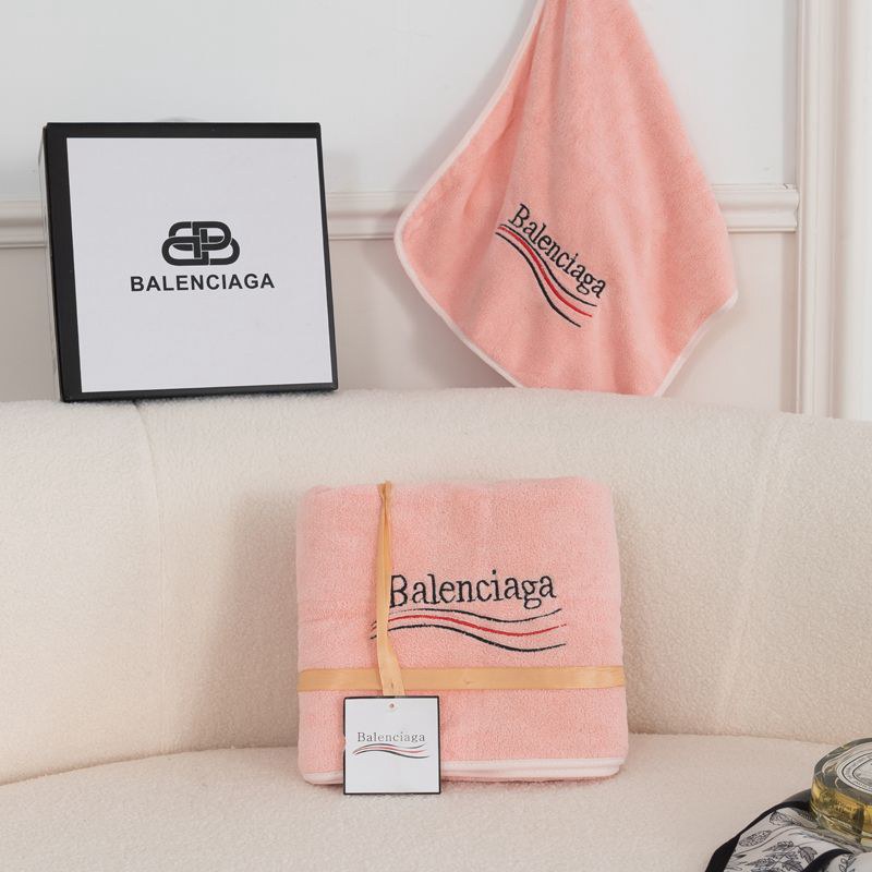 Balenciaga バレンシアガ ハイブランド多用途タオルブランドヘアドライタオル