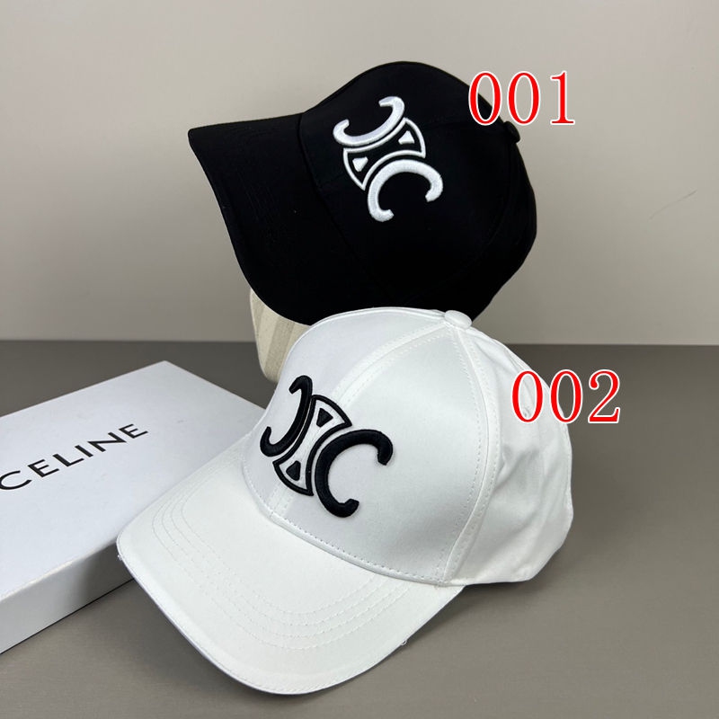 ブランドCELINE野球帽レディース