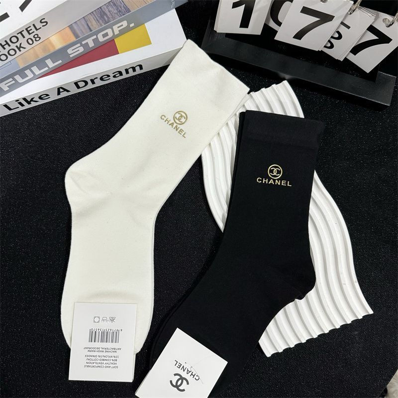 シャネル ソックス 綿製