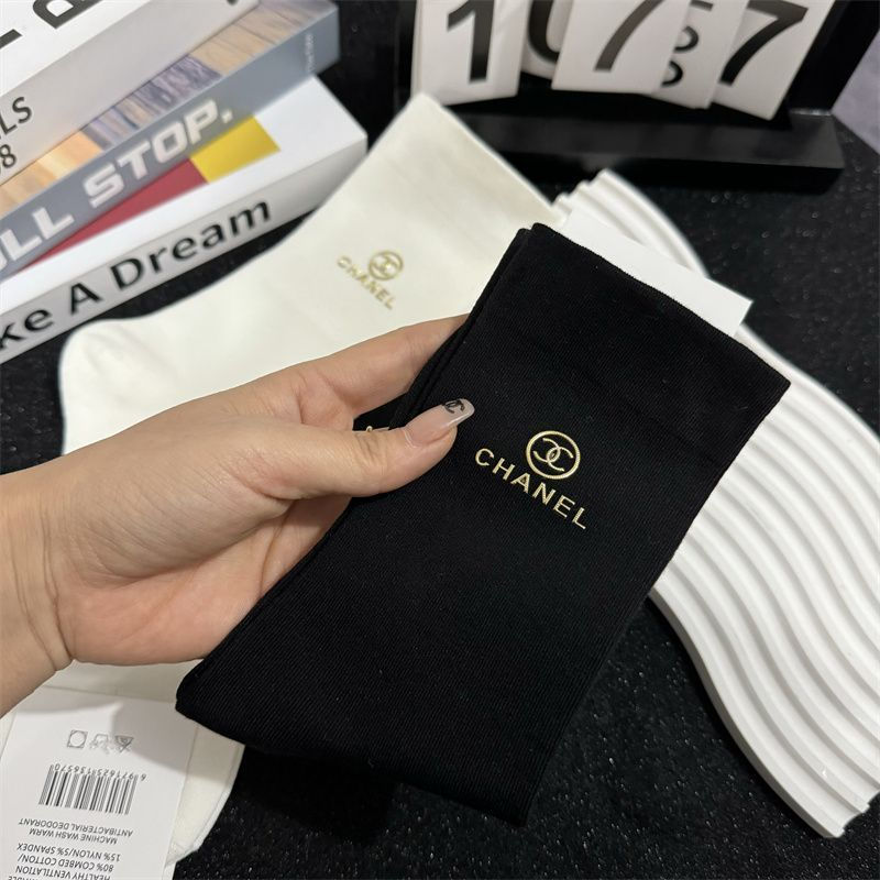 Chanel ハイソックス 男女兼用