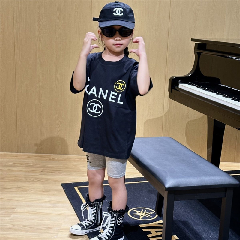 ブランドCHANEL子供tシャツ高品質