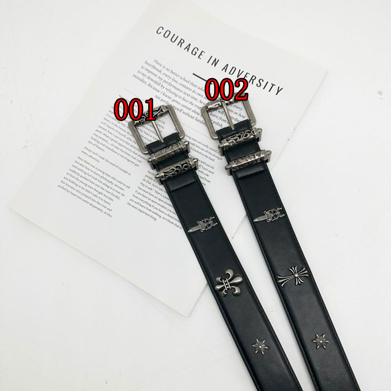 ブランドChrome Hearts スタッズベルト