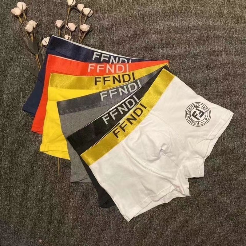 Fendi フェンディメンズ セット 四角ボクサーショーツ潮流インナーパンツ