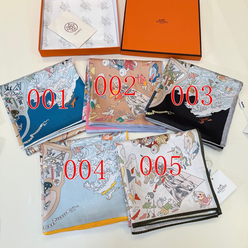 Hermes 春秋スカーフ ファッション 