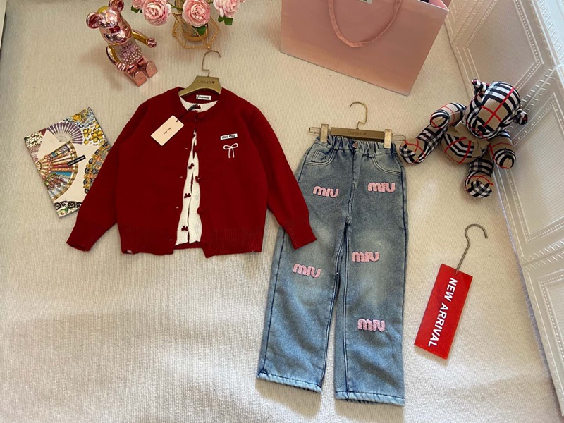 ミュウミュウ女の子用カーディガン