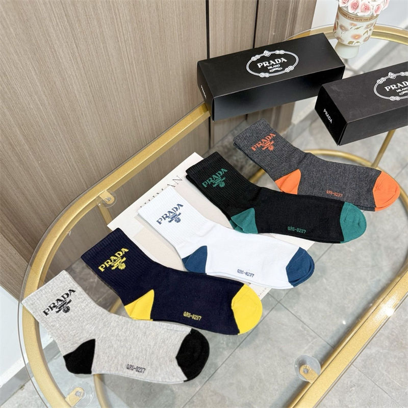ブランドPradaソックス 男女兼用