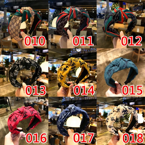 ハイブランドシャネル グッチカチューシャヘアリボン結びカチューシャスウィート韓国風 Gucciカチューシャココマーク 髪飾り ファッションヘアアクセサリー激安 おしゃれchanelカチューシャ
