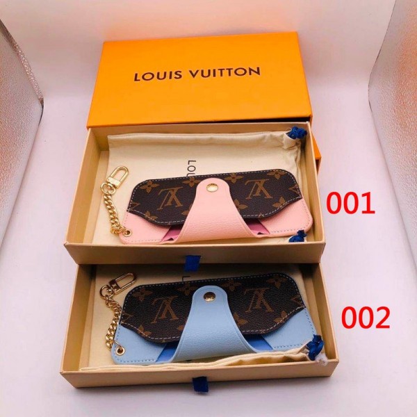 Louis Vuittonルイヴィトン風 ガネケース エスカル高級革製品レザーメガネケースサングラスケース 封筒形状 メンズ レディース ハイブランド 上質 めがねケース  小物入れ 金具 ユニセックス