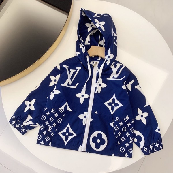 秋冬用 パロディブランド LOUIS-VUITTON パーカーキッズ 子供服 ルイヴィトン ジャケット長袖 原宿系ファッション 大人気 送料無料 プリント 通学 プレゼント100％綿  可愛い 在庫あり