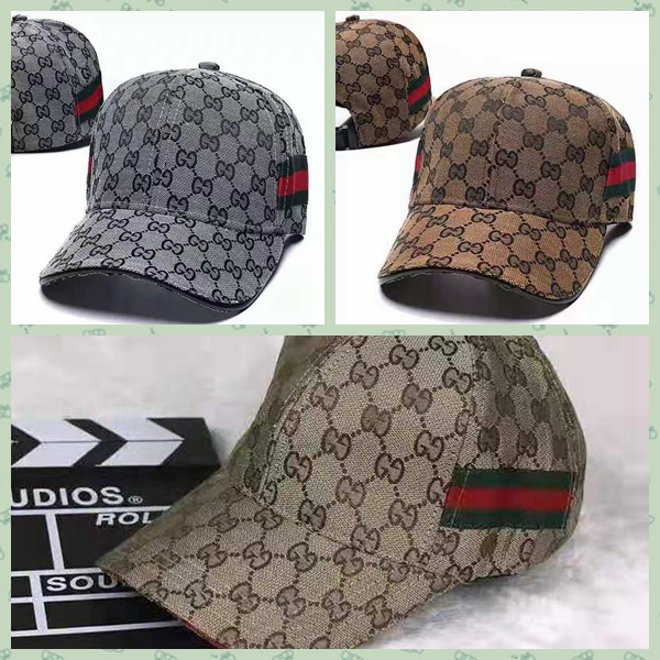 ハイブランドグッチキャップ ファッション経典Gucci野球帽 カジュアル 男女兼用 ハット大小調節可能シンプル帽子
