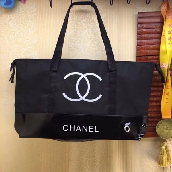 シャネル ショピングバッグ お洒落 小香風 大容量 ファッション人気 ブランド CHANEL バッグ メンズ レディースドードバッグ ショルダーバッグ 男女兼用