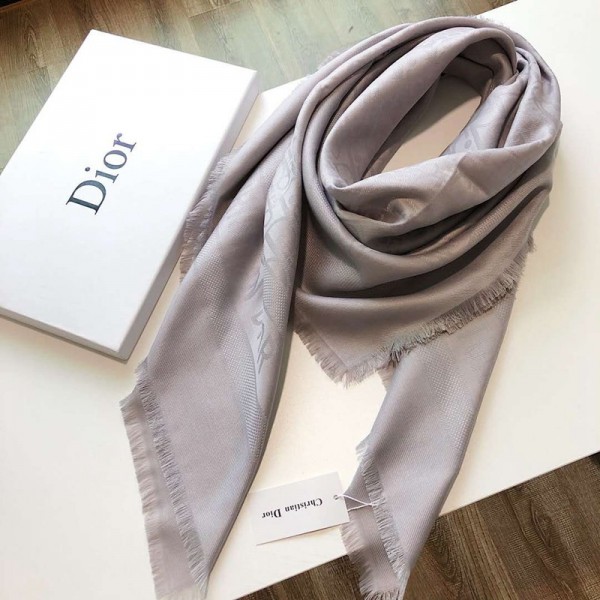 ディオール Dior マフラー 柔らかいソフト ショール レディース ファッション ブランド 経典 上品 シンプル スカーフ 人気ショール 女性向け おしゃれ マフラー 防寒 秋冬 暖かい