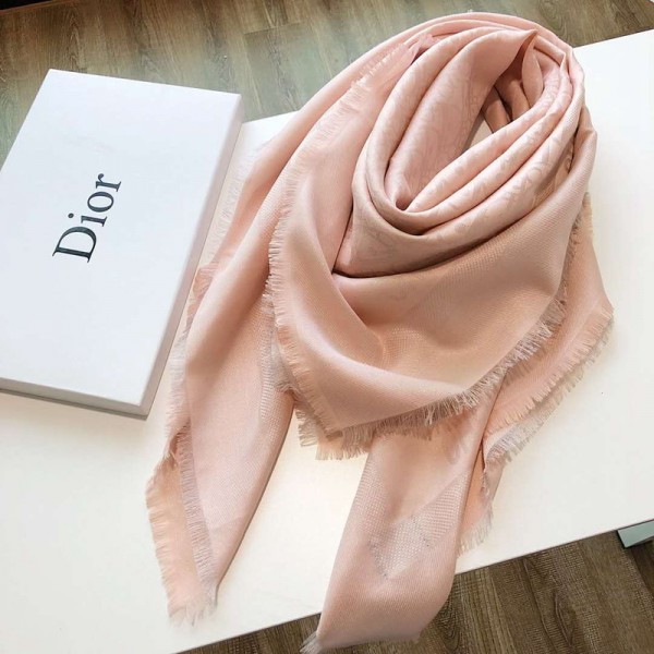 ディオール Dior マフラー 柔らかいソフト ショール レディース ファッション ブランド 経典 上品 シンプル スカーフ 人気ショール 女性向け おしゃれ マフラー 防寒 秋冬 暖かい