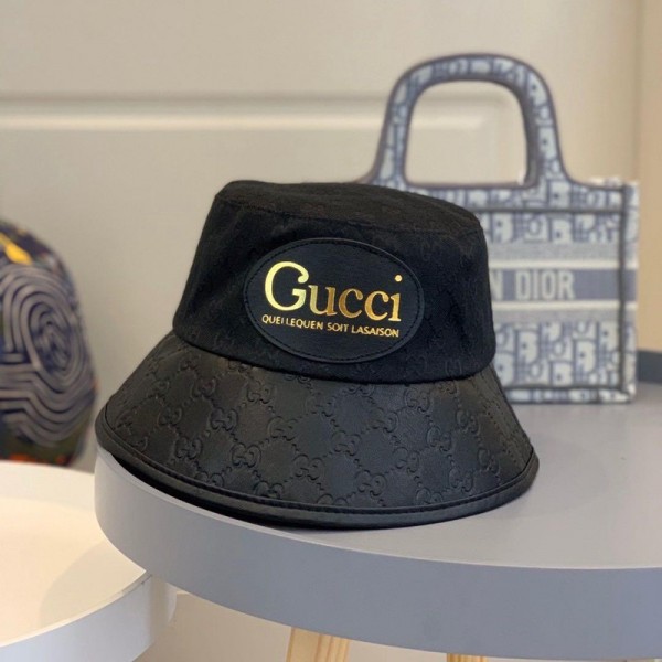 グッチブランド 漁師の帽子 秋冬 オシャレLV定番レディースハット潮流 ファッションキャップGucci 日焼け止め高級ハット