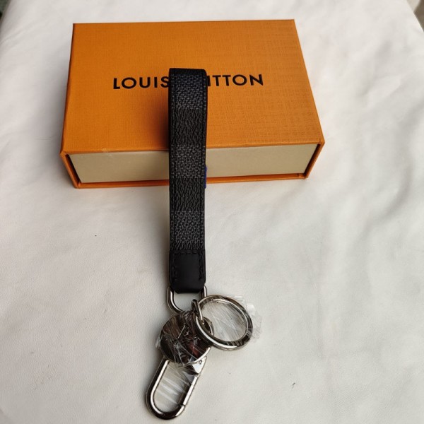 ルイヴィトンファッション老花キーホルダーコピーブランドLouis Vuittonプリント高級逸品 車用キーホルダー金具ロゴ付き高品質アクセサリー