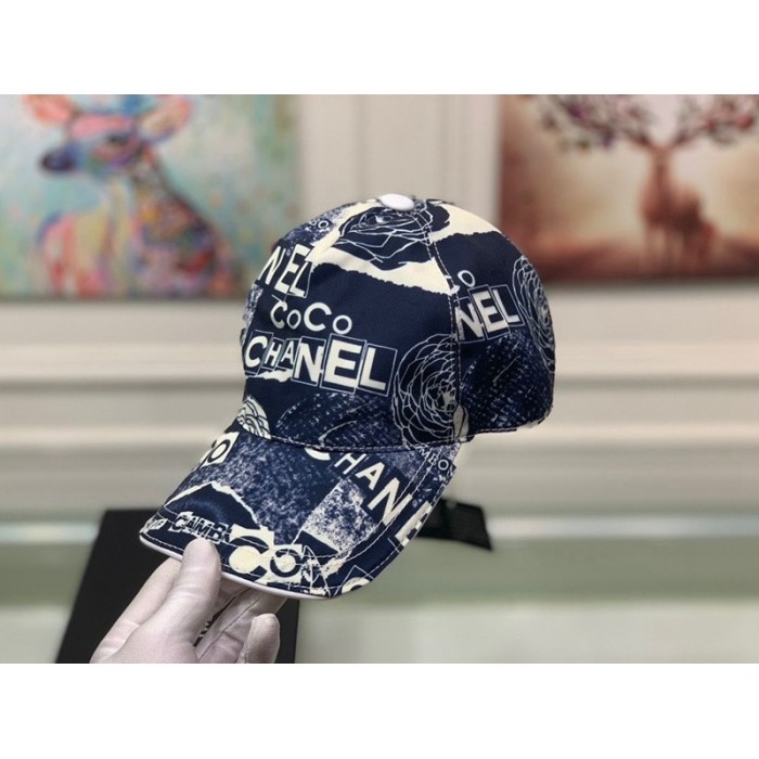 シャネルブランドハットパロディ風オシャレ潮流キャップChanel