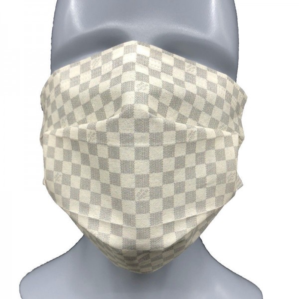 ルイヴィトンブランド 不織布マスク10枚入り使い捨てマスク 飛沫対策 花粉予防ますくプリーツ式レギュラーサイズマスク清潔 衛生 PM2.5 対策不織布マスク