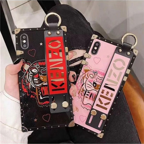 KENZO/ケンゾーブランド iphone12/12 mini/12pro/12pro maxケース かわいいレディース アイフォiphone12/xs/11/8 plusケース おまけつきiphone xr/xs max/11proケースブランド