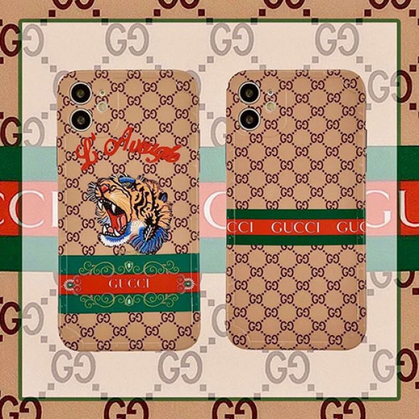 GUCCI/グッチブランド 人気 iphone 12/12 mini/12 pro/12 pro maxケース 虎頭 男女兼用 iphone 7/8/se2ケース激安iphone 11/x/8/7スマホケース ブランド LINEで簡単にご注文可モノグラム iphone12/11pro maxケース ブランド