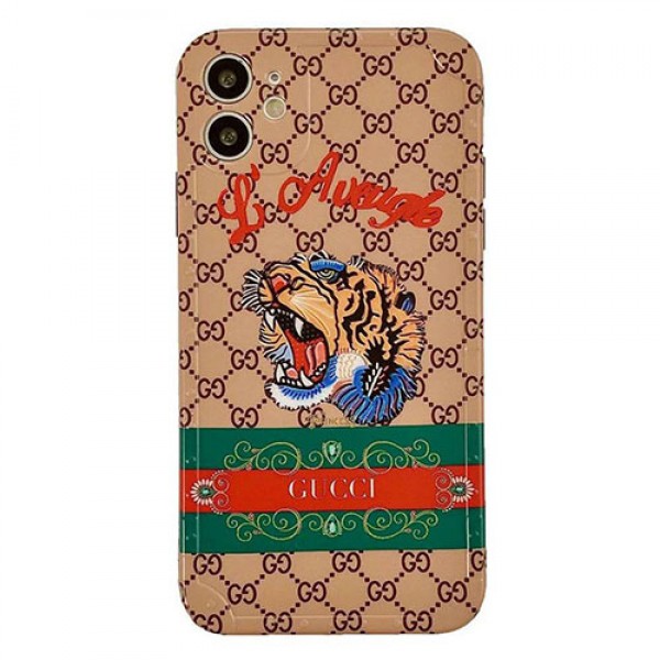 GUCCI/グッチブランド 人気 iphone 12/12 mini/12 pro/12 pro maxケース 虎頭 男女兼用 iphone 7/8/se2ケース激安iphone 11/x/8/7スマホケース ブランド LINEで簡単にご注文可モノグラム iphone12/11pro maxケース ブランド