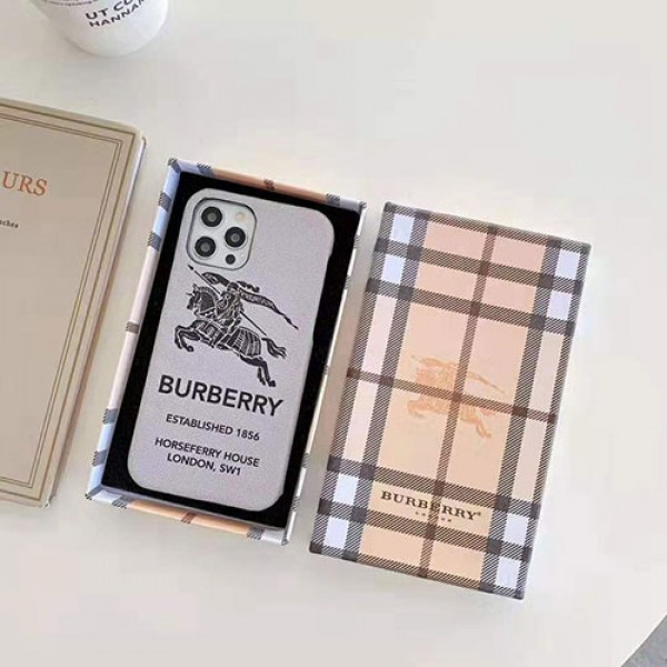 BURBERRYハイブランドiphone13/13mini/13 pro/13 pro maxケースファッションシンプルバーバリー アイフォンiphone12/12 mini/12 pro/12pro maxケース 男女兼用 iphone11/11pro maxケース ブランド大人気