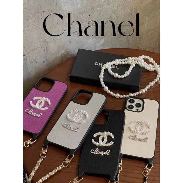 Chanel シャネルiphone15 plus 15 pro max ケース ハイブランド メンズiphone 13 14 15ケース 人気ブランド 女子ブランド スマホショルダー アイフォン15 14 plus 13 pro max 12 11スマホケースストラップ ブランド携帯カバー