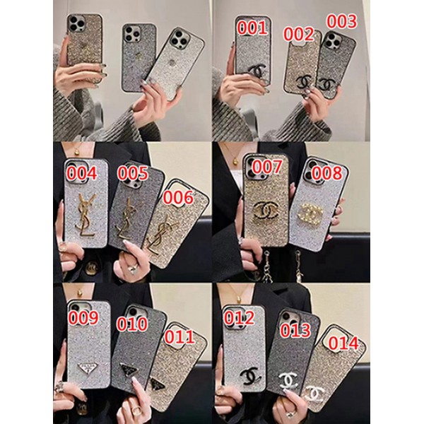 Chanel シャネル Ysl イブサンローラン Prada プラダiphone 13 14 15ケース 人気ブランド 女子iphone15 pro 15ケース ブランド コピーブランド携帯ケーススマートフォンケースパロディ激安ブランド スマホショルダー アイフォン15 14 plus 13 pro max 12 11