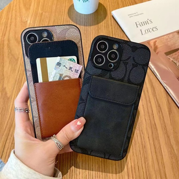 Coach コーチiphone15 plus 15 pro max ケース ハイブランド メンズブランド携帯ケーススマートフォンケースパロディ激安ブランド スマホショルダー アイフォン15 14 plus 13 pro max 12 11手帳型スマホケースアイフォン14 15カバー格安