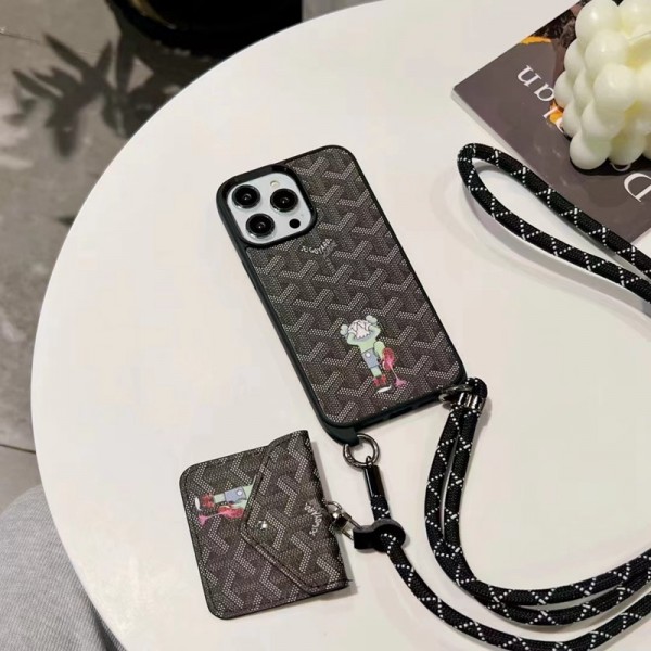 Goyard ゴヤールiphone15 pro 15ケース ブランド コピーブランド携帯ケーススマートフォンケースパロディ激安ブランド スマホショルダー アイフォン15 14 plus 13 pro max 12 11手帳型スマホケースアイフォン14 15カバー格安