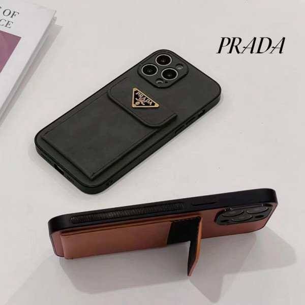 Prada プラダiphone 13 14 15ケース 人気ブランド 女子iphone15 pro 15ケース ブランド コピーブランド携帯ケーススマートフォンケースパロディ激安手帳型スマホケースアイフォン14 15カバー格安