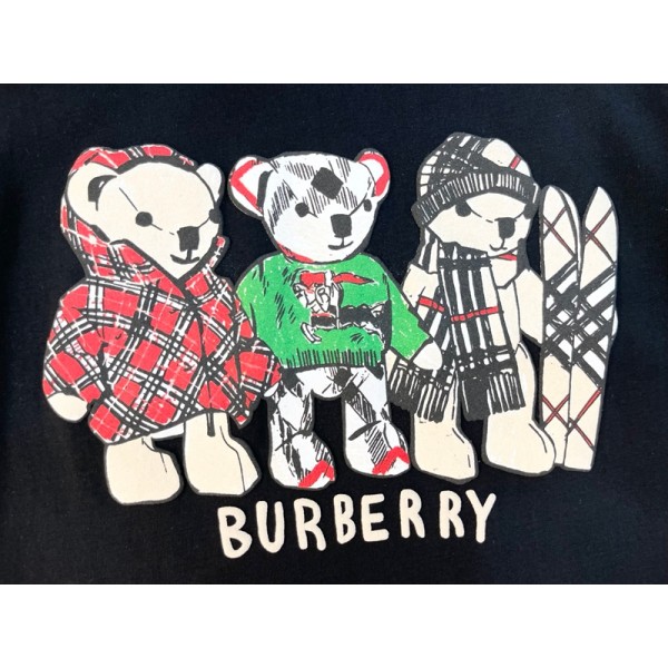Burberry バーバリーブランドペアルックtシャツカットソー コピー子供tシャツハイブランド ペア揃い ハイブランド半袖tシャツ男女兼用大人の上質Tシャツ 90¬160cm S¬3XL