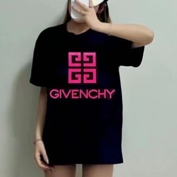 Givenchy ジバンシィブランド子供tシャツカットソー コピー ペア揃い tシャツハイブランド夏半袖tシャツブランドかわいい メンズtシャツ ユニセック ブランド親子服 パロディ 90¬160cm 