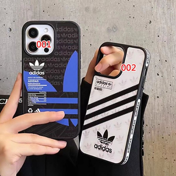 Adidas アディダスiphone 13 14 15ケース 人気ブランド 女子iphone15 pro 15ケース ブランド コピースマホケースストラップ ブランド携帯カバー手帳型スマホケースアイフォン14 15カバー格安