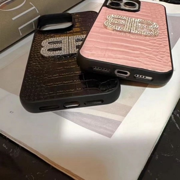 Balenciaga バレンシアガiphone 16 14 15ケース 人気ブランド 女子ブランド スマホショルダー アイフォン15 14 plus 13 pro max 12 11スマホケースストラップ ブランド携帯カバー手帳型スマホケースアイフォン14 15カバー格安