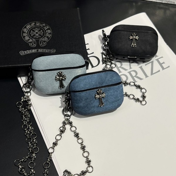 クロムハーツ Chrome Hearts AirPods 3 4 5ブランドケース 携帯便利 ファッションかわいいエアーポッズ5/プロ3/4/3/2/1カバー個性スニーカー形のairpods 5 4 pro2 pro3ケース ブランド 人気メンズ向けAirPods 5/Pro3/4/3/2/1ケースブランドかっこいい