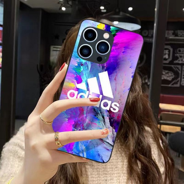 Adidas アディダスiphone15 plus 15 pro max ケース ハイブランド メンズiphone 13 14 15ケース 人気ブランド 女子スマホケースストラップ ブランド携帯カバー手帳型スマホケースアイフォン14 15カバー格安