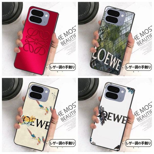 LOEWE ロエベアイフォン Duo 折りたたみブランドケースメンズブランドiPhone Duo スマホケース男女兼用かわいいsamsung z fold 8 ultra 7 6 5 4 flip8 7 6 5 4ケースカバー激安ハイブランドGalaxy z flip 8 5 4 3 6 7携帯ケースビジネス
